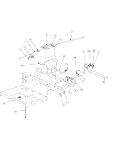 Electrical Engine Assembly Diagram and Parts List for M50-KHS 53AB5BBP750-23HP-OHV Cub Cadet Lawn Tractor